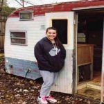 A teenage girl paid barely $200 for an old caravan. She gathered funds, doubled her investment, and has already moved in!