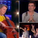 Teen Cellist Completely Shocks Simon with His Mind-Blowing Rendition of an Ariana Grande Hit, Leaving Him Stunned and the Audience in Absolute Awe!