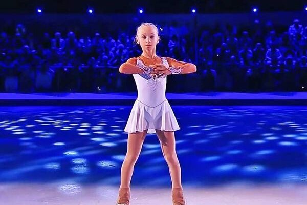 A 10 year old figure skater went viral after producing one of the most emotional and touching performances you will ever watch in an ice rink