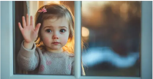 MAN WAS SHOCKED WHEN HE CHECKED THE HOME OF LITTLE GIRL WHO WAS WAVING AT HIM