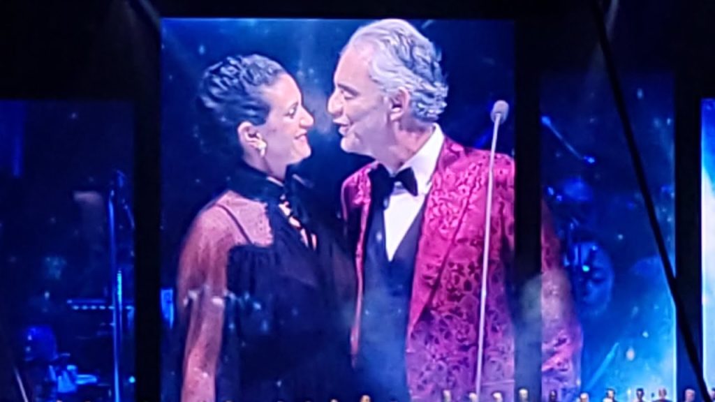 Andrea Bocelli and Veronica’s Passionate Rendition of ‘Un Amore Così Grande’ Leaves the Audience Breathless