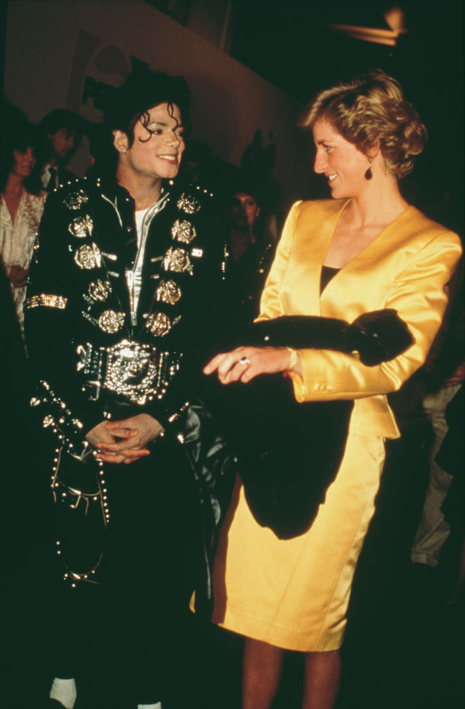 Photoes Behind the scenes of Diana and Michael Jackson’s connection